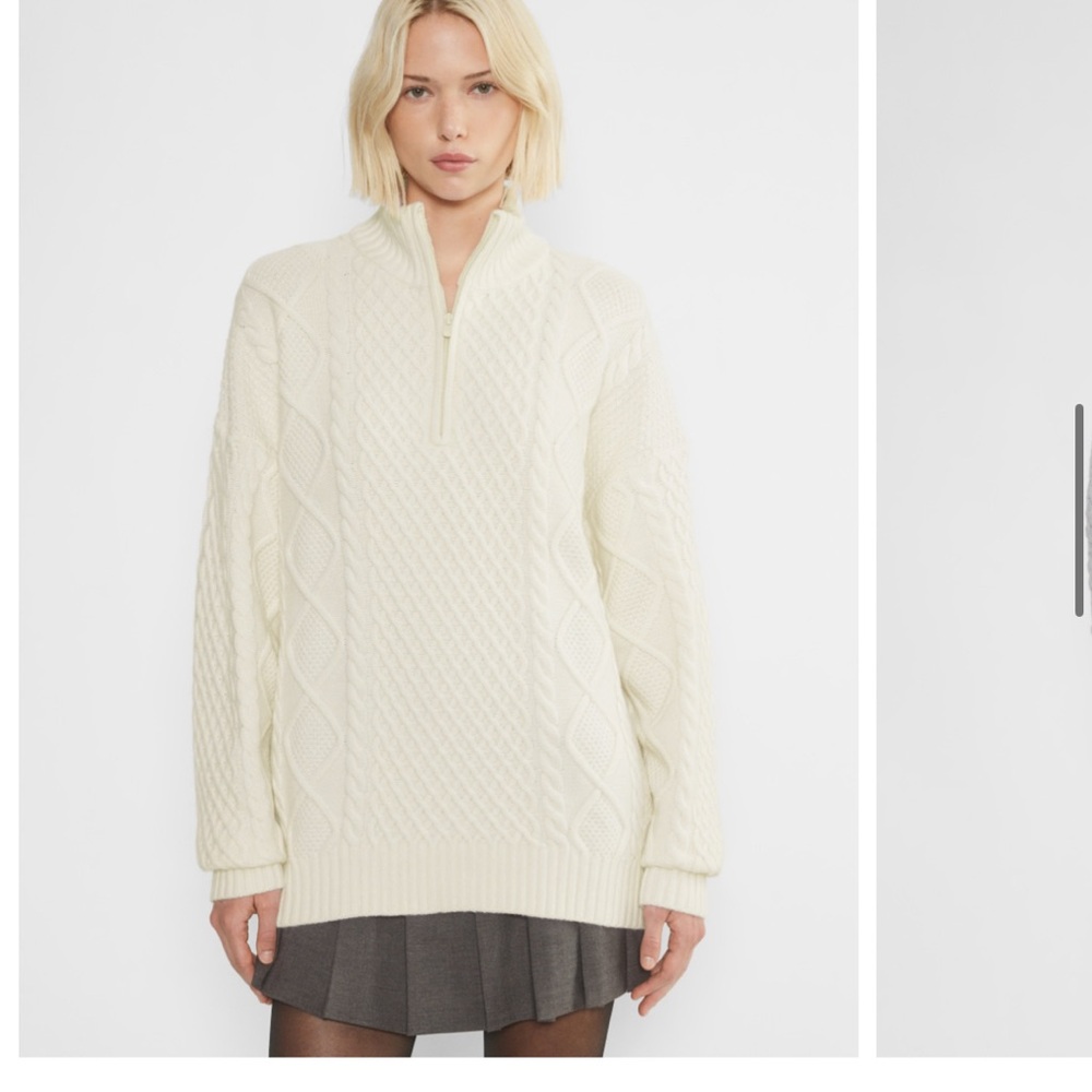 Sunday best Peggy turtleneck 1/4 zip